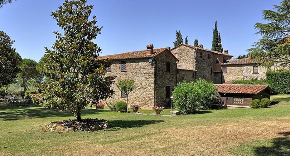 la casa colonica, giardino esterno