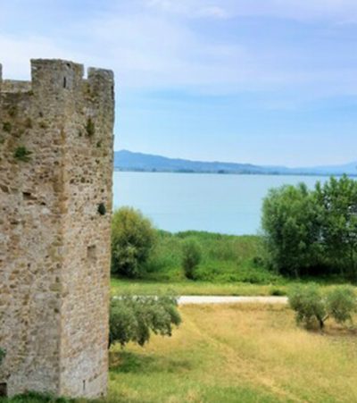 vista del lago trasimeno